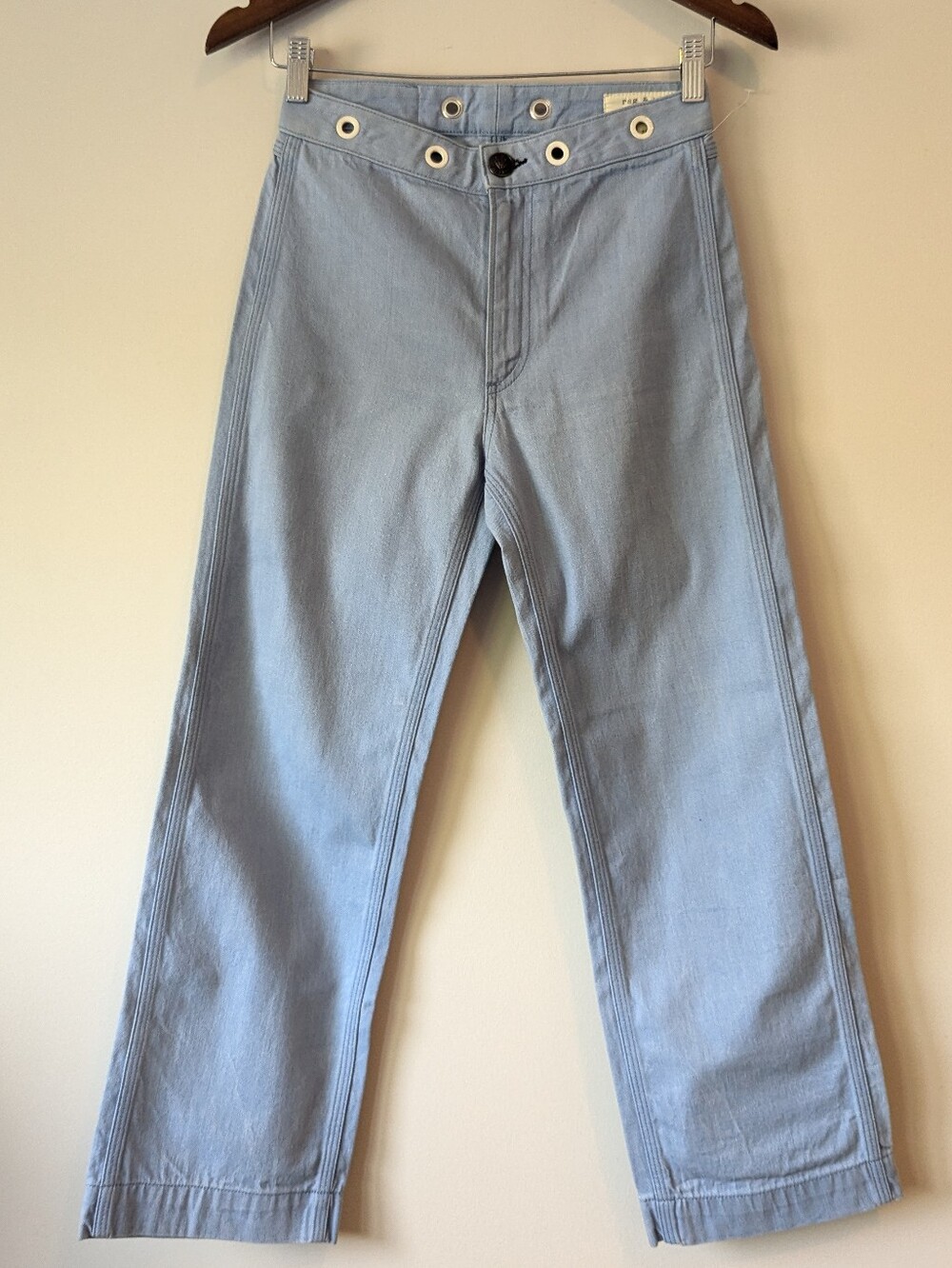 rag & bone Crop Grommet Jeans Size 24